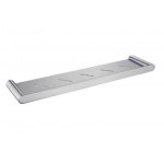 Esperia Brushed Nickel Solid Brass Towel Shelf Esperia Brushed Nickel Solid Brass Towel Shelf